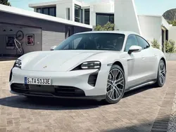 Carraraweißmetallic Gebraucht 2024 Porsche Taycan Limousine | 74.900 € (Guter Preis)