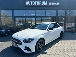 Polarweiss Gebraucht 2022 Mercedes E220 AMG line Limousine | 36.980 € (Teuer)