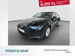 Brillantschwarz Gebraucht 2024 Audi A3 Sportback Ambiente Limousine | 30.480 € (Superpreis)