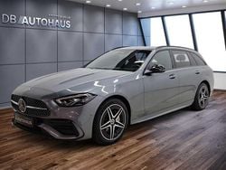 Grau Gebraucht 2023 Mercedes C300e AMG line Kombi | 37.990 € (Guter Preis)