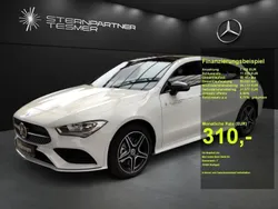 Digitalweiß metallic Gebraucht 2023 Mercedes CLA250e Shooting Brake AMG Kombi | 28.770 € (Superpreis)