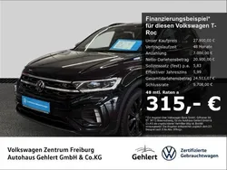 Schwarz Gebraucht 2022 VW T-Roc R-line SUV | 27.900 € (Fairer Preis)