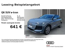 Magnetgrau Gebraucht 2025 Audi Q6 e-tron Ambiente SUV | 57.880 € (Superpreis)