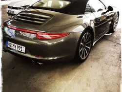 Grau Gebraucht 2013 Porsche 911 Carrera 4 Cabriolet Cabrio | 93.991 €