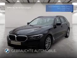 Schwarz Gebraucht 2022 BMW 520 Sport Line Kombi | 34.980 € (Etwas zu teuer)