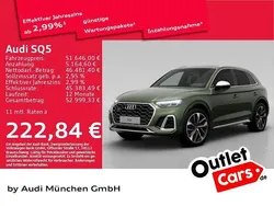 Distriktgrün metallic Gebraucht 2022 Audi SQ5 Ambiente SUV | 51.646 € (Fairer Preis)