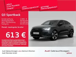 Mythosschwarz metallic Gebraucht 2025 Audi Q3 S-Line SUV | 51.724 € (Teuer)