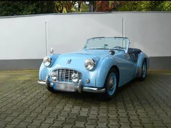 Blau Gebraucht 1956 Triumph TR3 Cabrio | 55.900 €