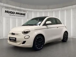 Colore esterno (bianco gelato) Gebraucht 2023 Fiat 500e La Prima Cabrio | 23.400 € (Guter Preis)
