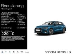 3f atollblau metallic Gebraucht 2021 Audi A3 Advanced Limousine | 18.385 € (Fairer Preis)