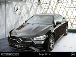 Kosmosschwarz metallic Gebraucht 2025 Mercedes CLA200 AMG Coupé | 37.639 € (Fairer Preis)