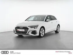 Ibisweiß Gebraucht 2023 Audi A3 Sportback S-Line Limousine | 29.880 € (Guter Preis)