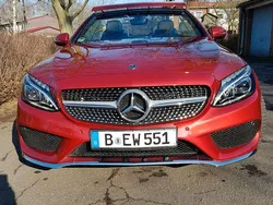 Rot Gebraucht 2017 Mercedes C200 Edition 1 Cabrio | 26.900 € (Fairer Preis)