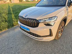 Grau Gebraucht 2025 Skoda Kodiaq SportLine SUV | 50.799 € (Fairer Preis)