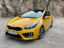 Gelb Gebraucht 2016 Kia Ceed GT 2 Kombi | 9.999 € (Etwas zu teuer)