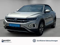 Silber Gebraucht 2024 VW T-Roc Cabriolet Style Cabrio | 30.980 € (Superpreis)