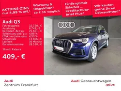 Navarrablau metallic/navarrabl Gebraucht 2022 Audi Q3 SUV | 32.350 € (Guter Preis)