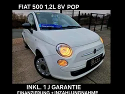 Weiß Gebraucht 2015 Fiat 500 Pop Kleinwagen | 6.199 € (Guter Preis)