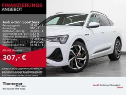Gletscherweiß metallic Gebraucht 2022 Audi e-tron S-Line SUV | 31.680 € (Fairer Preis)