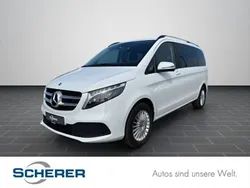 Bergkristallweiß metallic (metallic) Gebraucht 2022 Mercedes V250 Van / Kleinbus | 57.190 € (Fairer Preis)