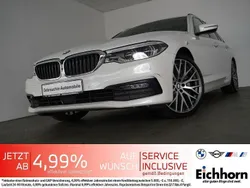 Mineralweiss metallic Gebraucht 2018 BMW 540 Sport Line Kombi | 35.150 € (Fairer Preis)