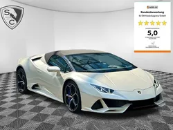 Weiß Gebraucht 2020 Lamborghini Huracán Cabrio | 291.499 € (Etwas zu teuer)