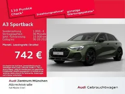Distriktgrün metallic Gebraucht 2025 Audi A3 Sportback e-tron S-Line Limousine | 53.741 € (Fairer Preis)