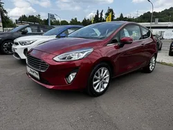 Ruby rot (metallic) Gebraucht 2018 Ford Fiesta Titanium Kleinwagen | 10.990 € (Etwas zu teuer)