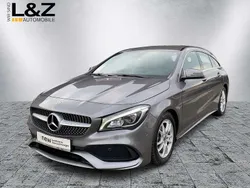 Grau Gebraucht 2018 Mercedes CLA180 AMG line Limousine | 20.980 € (Fairer Preis)