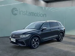 Schwarz Gebraucht 2024 VW Tiguan Allspace R-line SUV | 43.529 € (Fairer Preis)