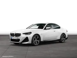 Mineralweiß metallic Gebraucht 2024 BMW 220 Comfort Edition Coupé | 43.254 € (Fairer Preis)