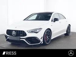 Weiss Gebraucht 2023 Mercedes CLA45 AMG AMG Coupé | 64.900 € (Teuer)