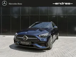 Cavansitblau metalliclack Gebraucht 2023 Mercedes C300e AMG Kombi | 40.240 € (Fairer Preis)