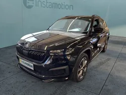 Schwarz Gebraucht 2022 Skoda Kodiaq SportLine SUV | 38.690 € (Etwas zu teuer)