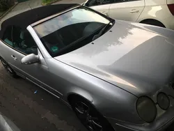 Silber Gebraucht 2003 Mercedes 200 Avantgarde Cabrio | 4.990 €