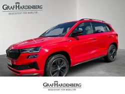 Rot Gebraucht 2024 Skoda Karoq SportLine SUV | 37.990 € (Fairer Preis)
