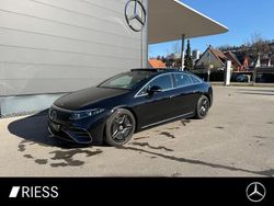 Metalliclack obsidianschwarz Gebraucht 2022 Mercedes EQS500 AMG Limousine | 68.800 € (Fairer Preis)