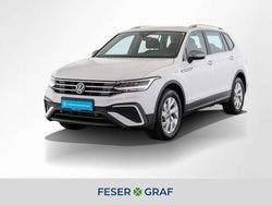 Pure white Gebraucht 2022 VW Tiguan Allspace Life SUV | 29.980 € (Guter Preis)