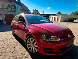 Rot Gebraucht 2014 VW Golf VII Kombi | 7.777 € (Fairer Preis)