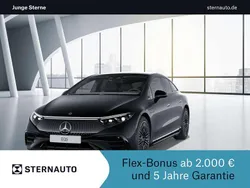 Metalliclack obsidianschwarz Gebraucht 2024 Mercedes EQS450+ AMG Limousine | 75.980 € (Teuer)