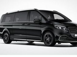Schwarz Neu 2025 Mercedes V300 Exclusive Van / Kleinbus | 106.990 € (Teuer)