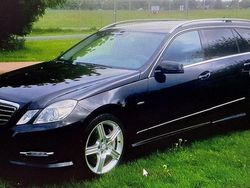Schwarz Gebraucht 2011 Mercedes E500 Avantgarde Limousine | 17.000 € (Etwas zu teuer)