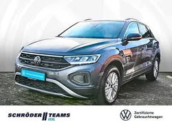 Grau (indiumgrau metallic) Gebraucht 2024 VW T-Roc Life SUV | 22.780 € (Guter Preis)