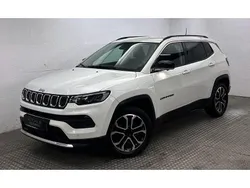 Alpine white (metallic) Gebraucht 2022 Jeep Compass Limited SUV | 22.879 € (Fairer Preis)