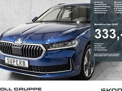Blau Neu 2025 Skoda Superb Selection Kombi | 42.480 € (Guter Preis)
