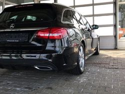 Schwarz Gebraucht 2015 Mercedes C250 AMG line Plus Kombi | 16.500 € (Guter Preis)
