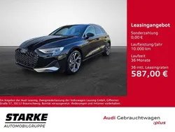 Mythosschwarz metallic Gebraucht 2025 Audi A3 Sportback e-tron Advanced Plus Limousine | 43.880 €