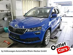 Energy blau Gebraucht 2020 Skoda Karoq Style SUV | 24.991 € (Etwas zu teuer)