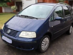 Blau Gebraucht 2002 VW Sharan Family Van / Kleinbus | 990 € (Superpreis)