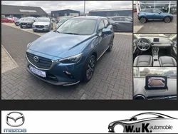 Blau Gebraucht 2018 Mazda CX-3 Sports-Line SUV | 16.490 € (Fairer Preis)